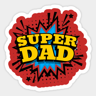 Super Dad Sticker